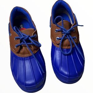 Sperry Top Sider Blue Woman’s Waterproof Rain/ Snow Shoe